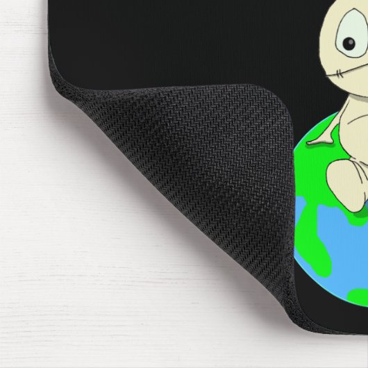 Denk ... Groen Muismat (Hoek)