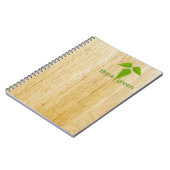 Denk groen notitieboek (Linkerzijde)