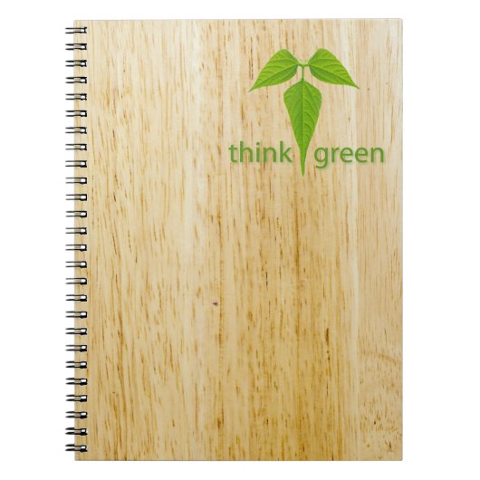 Denk groen notitieboek (Voorkant)