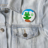 Denk groen: Recycling Awareness Button (In situ)