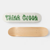 "Denk groen" Skateboard (Horizontaal)