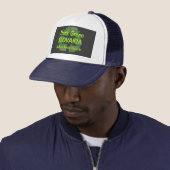 Denk Groen Slowakije Trucker Pet (In situ)
