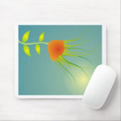 Denk groen - Zen - Reycle Muismat (Met muis)