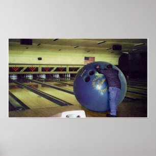 Denk groot....Bowling Poster