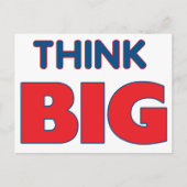 Denk groot Briefkaart (Voorkant)