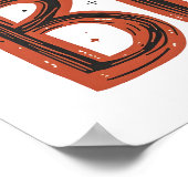 Denk groot citaat poster (Hoek)