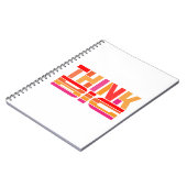 Denk groot Motivatie Notitieboek (Linkerzijde)