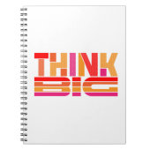 Denk groot Motivatie Notitieboek (Voorkant)