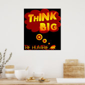 Denk Groot Poster (Keuken)