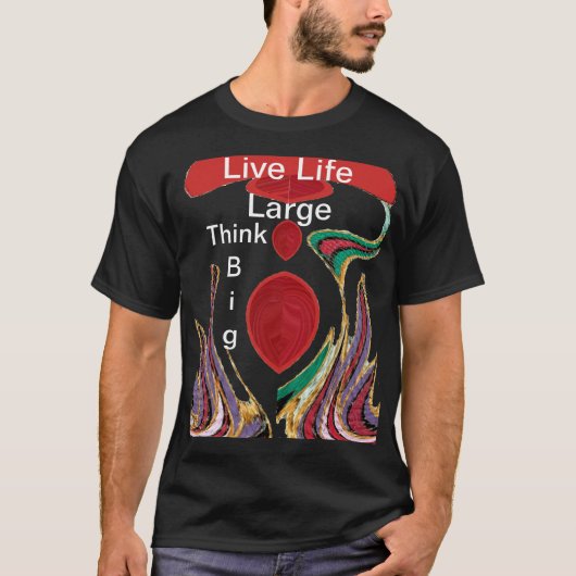 Denk groot T-shirt (Voorkant)