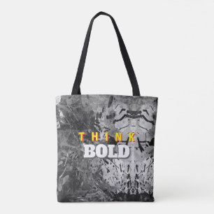 DENK GROots Abstracte Tote Bag