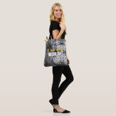 DENK GROots Abstracte Tote Bag (Op model)