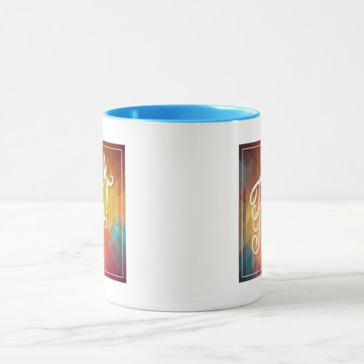 Denk groots mok (Midden)