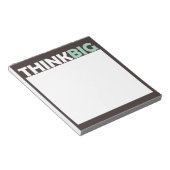 Denk groots notitieblok (Schuin)