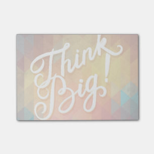 Denk groots post-it® notes