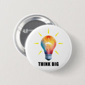 Denk grote Button (Voorkant /achterkant)