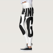 DENK GROTE CURLING DESIGN LEGGINGS (Links)