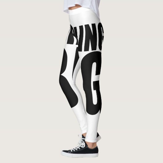 DENK GROTE CURLING DESIGN LEGGINGS (Links)
