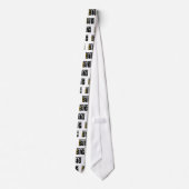 DENK GROTE DISCUS-THROW SPORTS DESIGN STROPDAS (Achterkant)