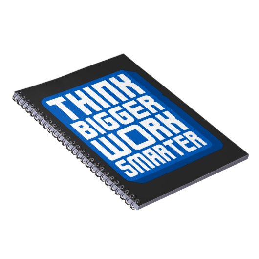 Denk Groter Werk Harder Notitieboek (Rechterzijde)