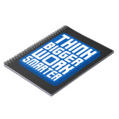Denk Groter Werk Harder Notitieboek (Linkerzijde)