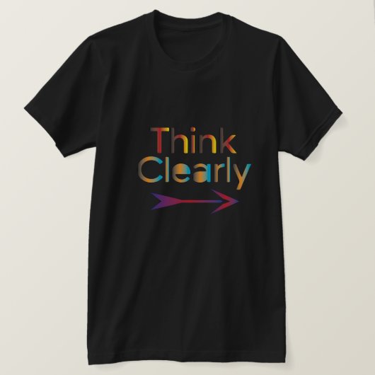 Denk Helder T-shirt (Design voorkant)