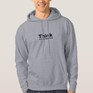 Denk het geen onwettig maar toch politiek toestel hoodie