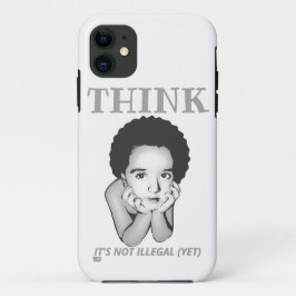 "DENK, HET IS NIET ILLEGAAL (NOG)" Case-Mate iPhone CASE