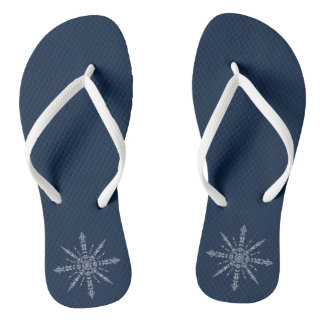 Denk het niet. Doe het. Verborgen woord teenslippe Teenslippers