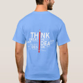 Denk · Idee · Ontwerp Potlood T-shirt (Achterkant)