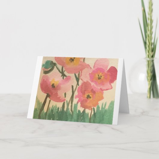  denk ik Wenskaart 3 Kaart (Voorkant)