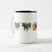 "Denk in de Ox" 15 oz mok (Voorkant links)