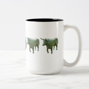 "Denk in de Ox" 15 oz mok
