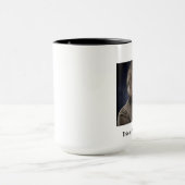 "Denk je dat dit koffie is?" mok van gaz regan (Midden)