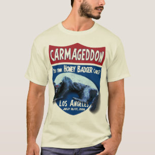 Denk je dat Honey Badger Cares houdt? T-shirt