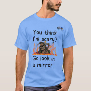 Denk je dat ik een eng T-shirt ben?