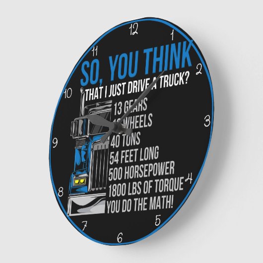 Denk je dat ik gewoon rijd? grote klok (Hoek)