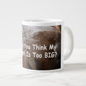 Denk je dat mijn Butt te groot is? Bison Grote Koffiekop (Voorkant rechts)