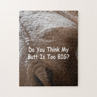 Denk je dat mijn Butt te groot is? Buffalo Butt Legpuzzel
