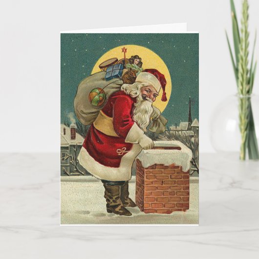 Denk je echt dat mijn dikke kont zal passen? kerst feestdagen kaart (Voorkant)