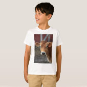 Denk je niet dat ik een mooie Jersey Cow ben? T-shirt (Voorkant volledig)