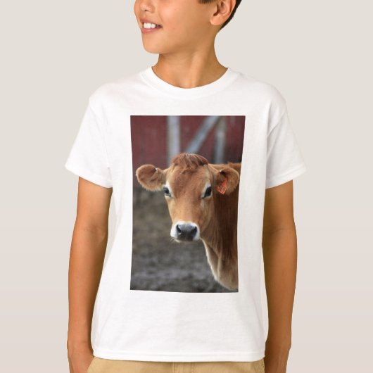 Denk je niet dat ik een mooie Jersey Cow ben? T-shirt (Voorkant)