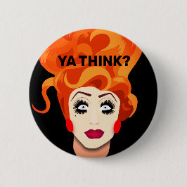 "Denk je?" Sleep Queen Catchexpression Button