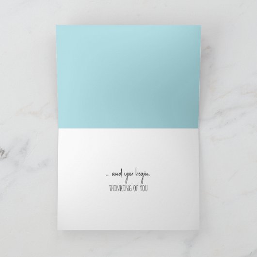 Denk maar aan Ocean Beach Kaart (Binnen)