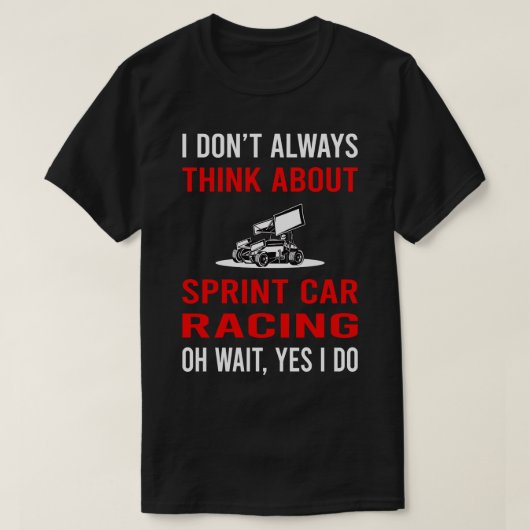 Denk maar aan Sprint Racing T-shirt (Design voorkant)