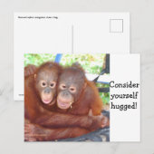 Denk maar eens na over je eigen heupen briefkaart (Voorkant / Achterkant)