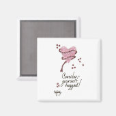 Denk maar eens na over je eigen heupen magneet (Voorkant / Achterkant)