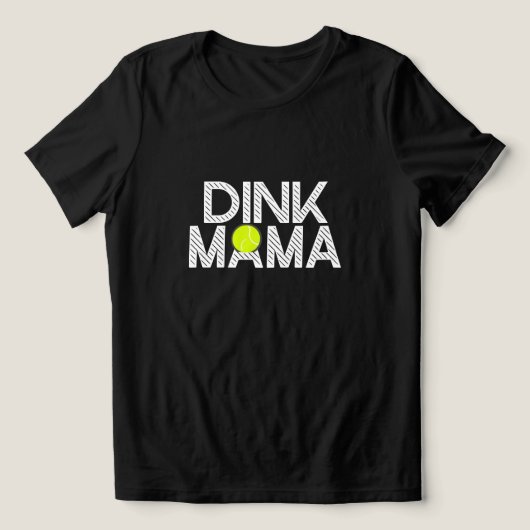 Denk Mama T-shirt 😂 | Grappige Pickleball Moeder (Design voorkant)