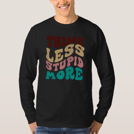 Denk Minder Dommer Meer  9 T-shirt (Voorkant)