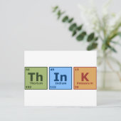 Denk na briefkaart (Staand voorkant)